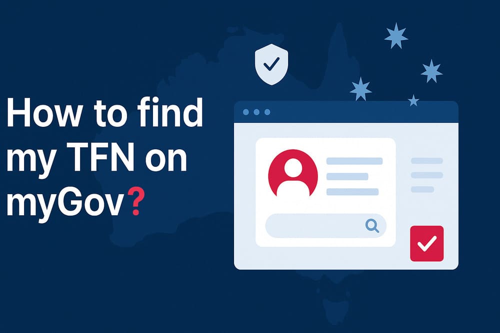 How to find my tfn on myGov?